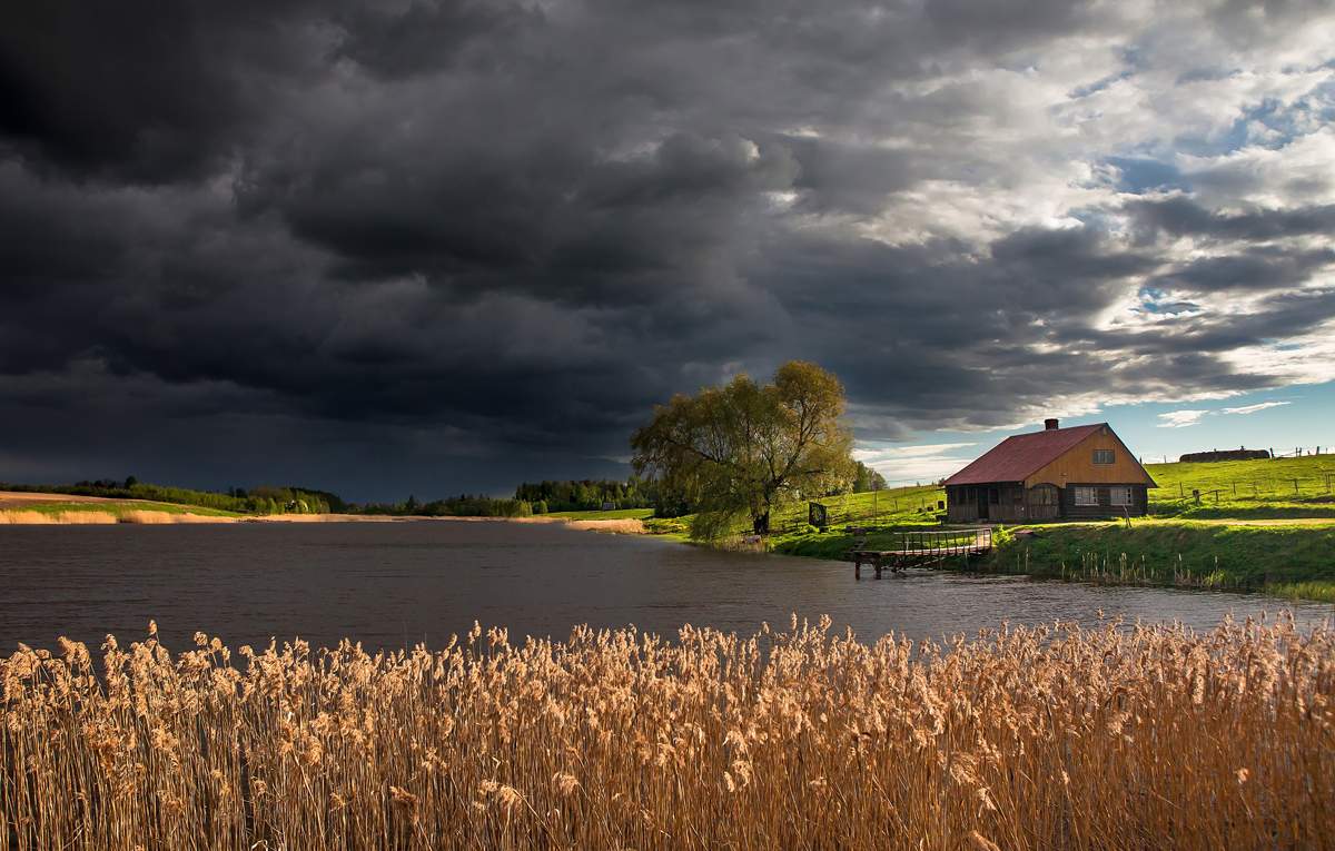 Es gab ein Gewitter ....