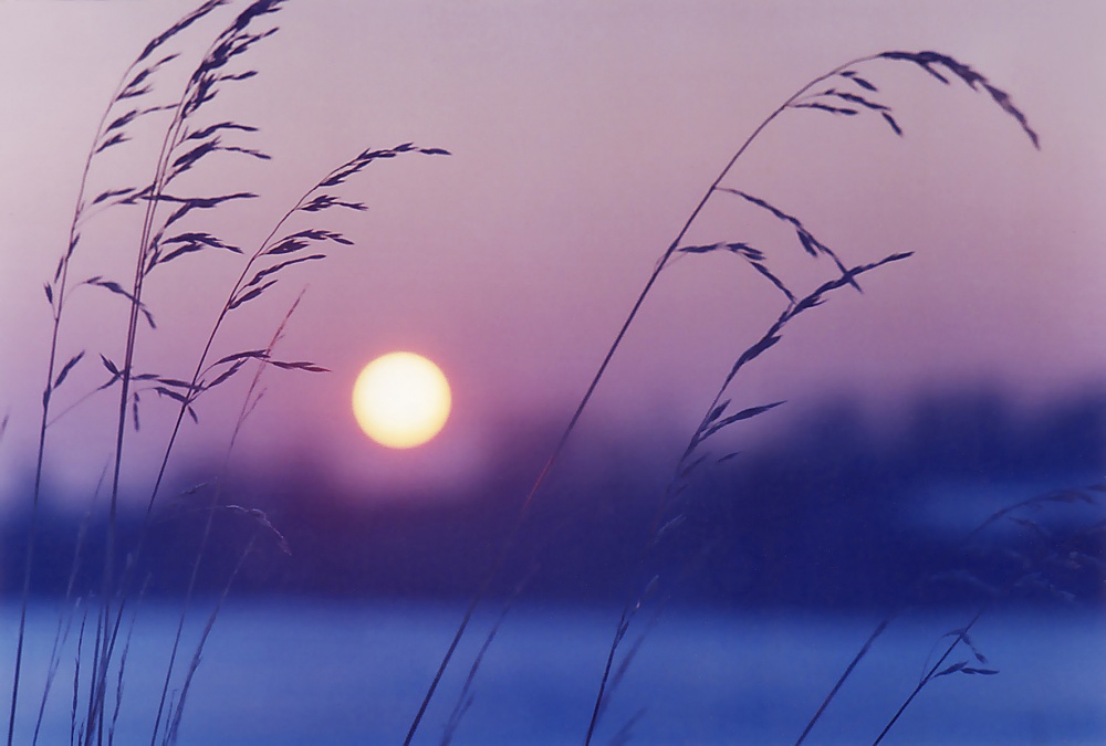 "Winter-Sonnenuntergang"