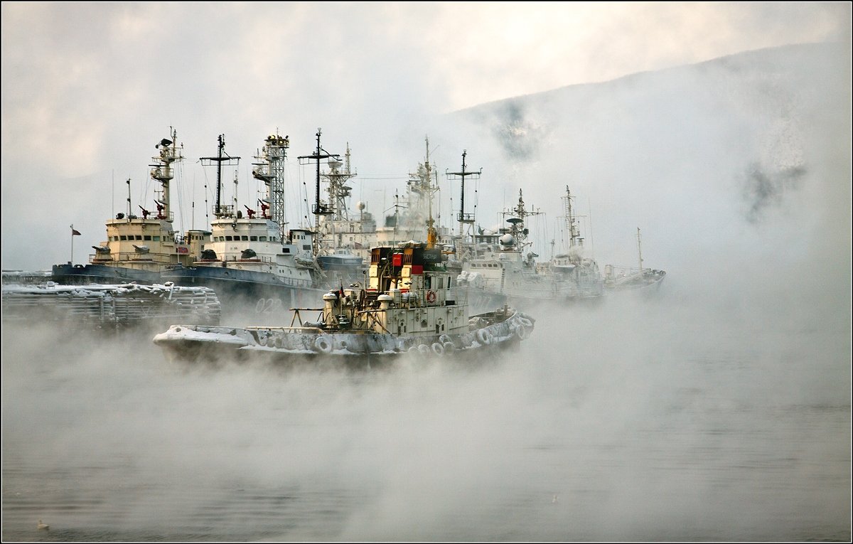 verloren im Nebel ...