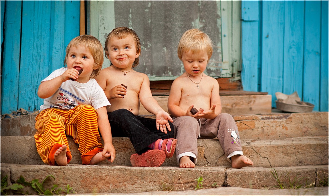 Über barfuß Kindheit, und die falsche Frühstück ...