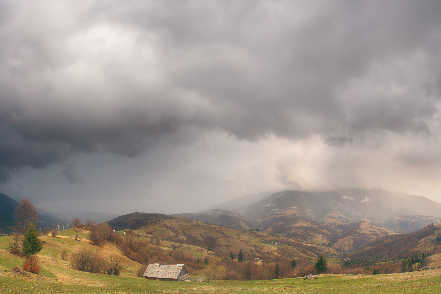 Die April-Sturm .................