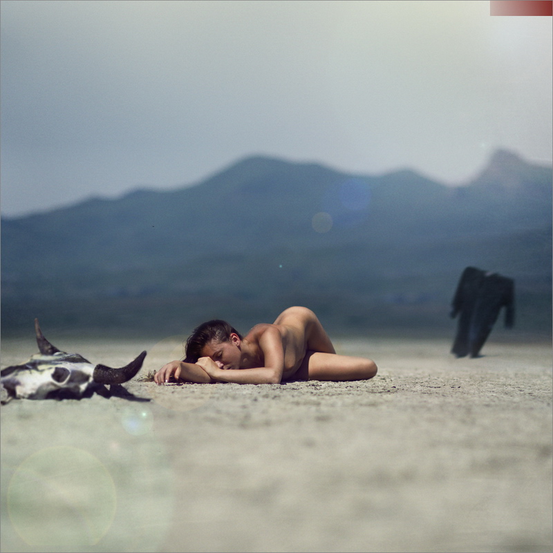 Weg von einem Skorpion