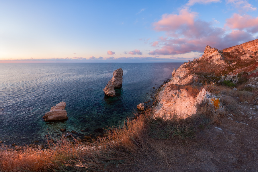 Abend auf Tarkhankut