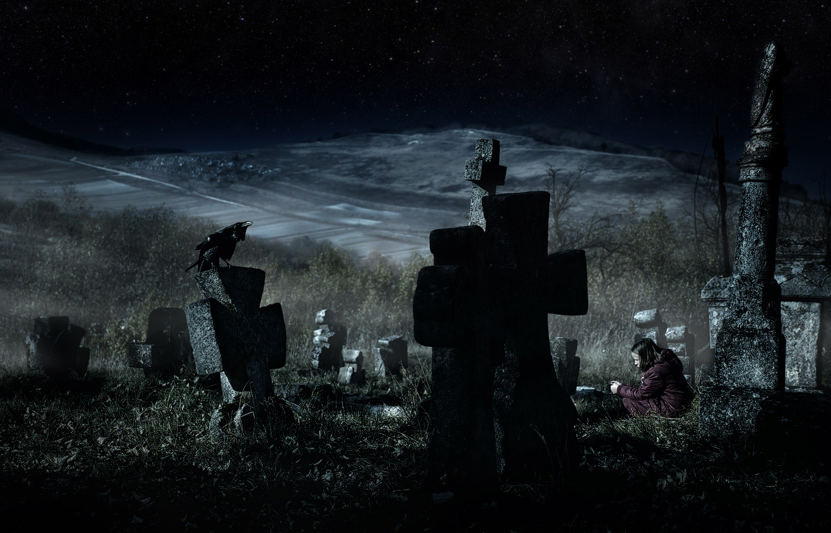 Rede auf dem Friedhof