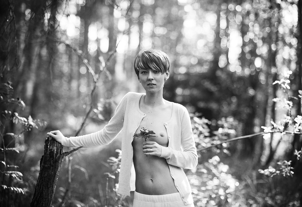 Dascha. Schwarz und Weiß