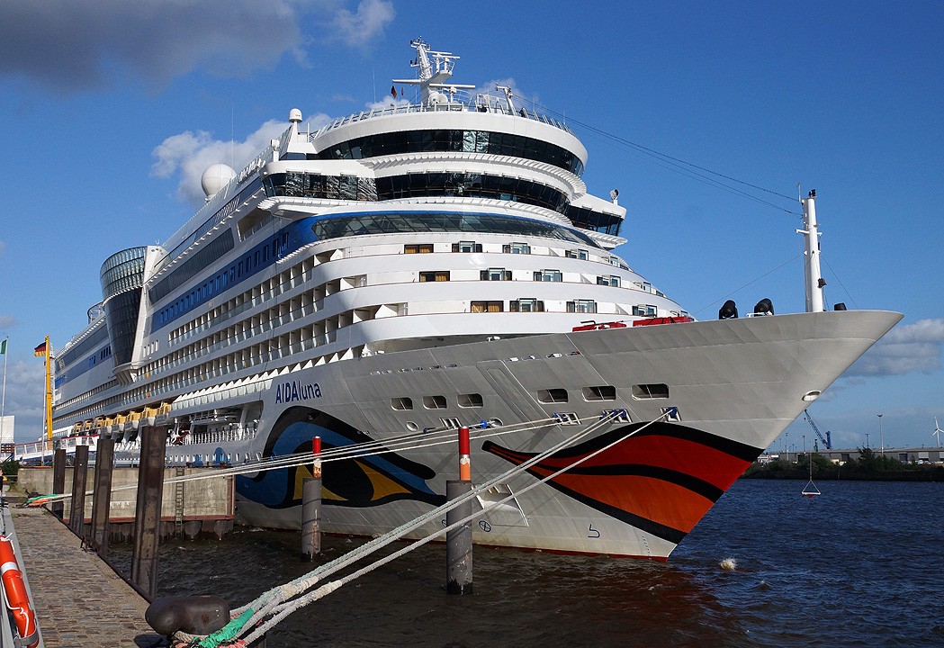 Kreuzfahrtschiff AIDA Luna.