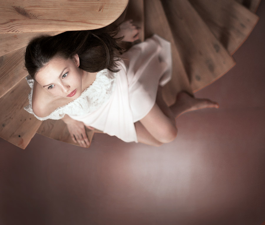 at the end of an infinite stairway