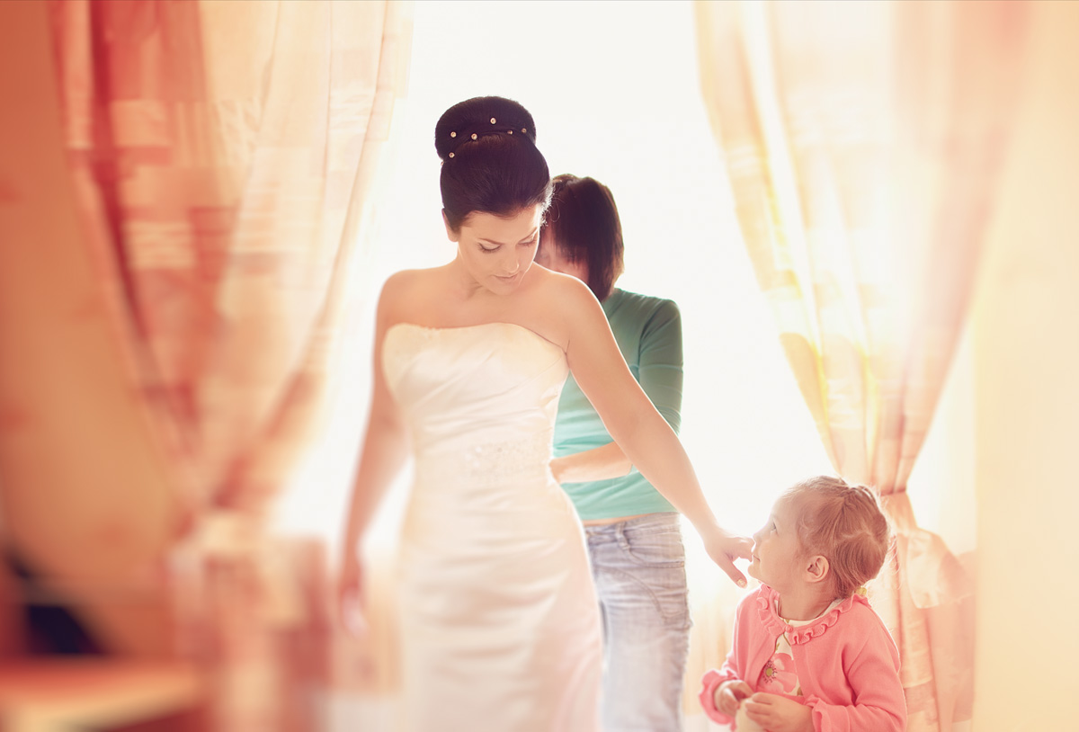 Weil kleine Mädchen sind für die Bräute,