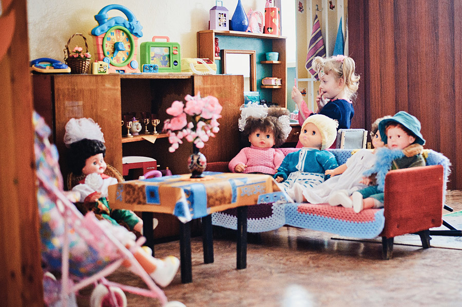 Das Spiel mit Puppen