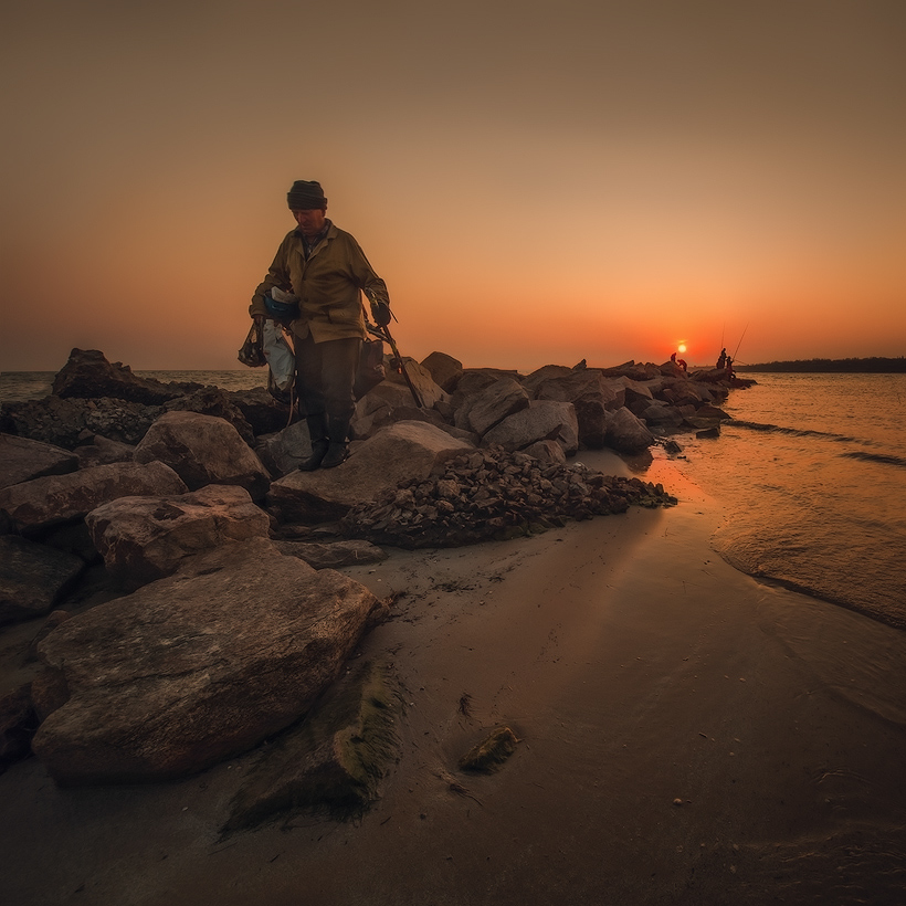 Zurück aus der Fischerei