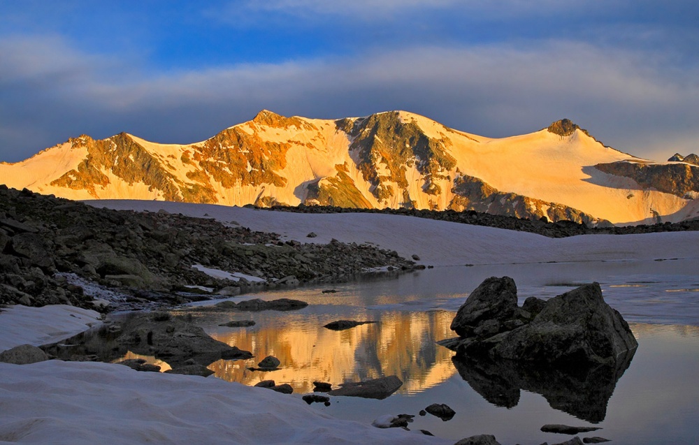 Lake Superior auf dem Höhepunkt der Kurischen