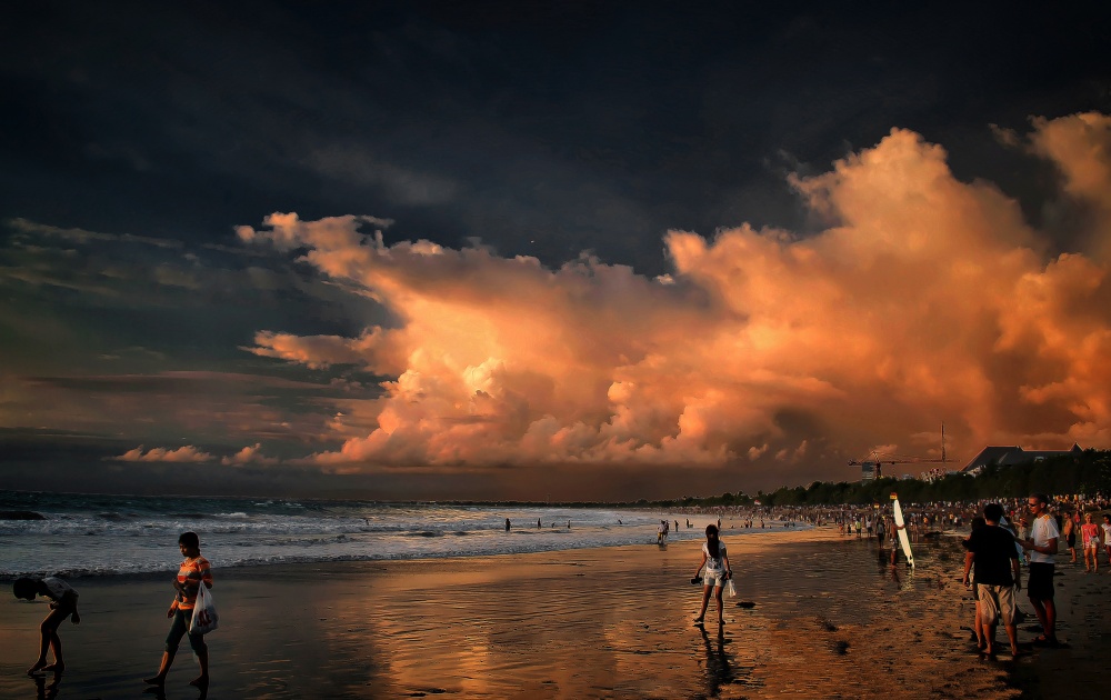 Langsam ihrer nomadischen Himmel ....