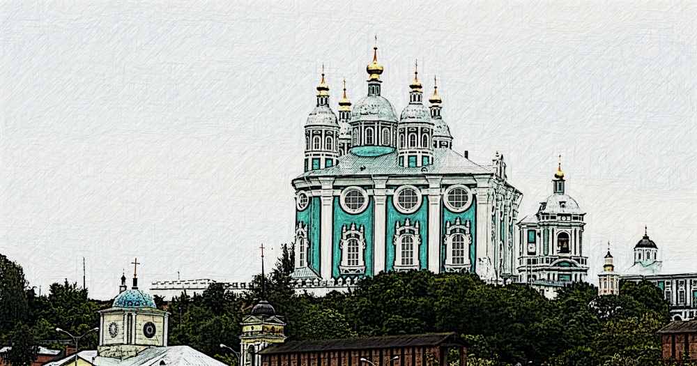 Smolensk Kathedrale.