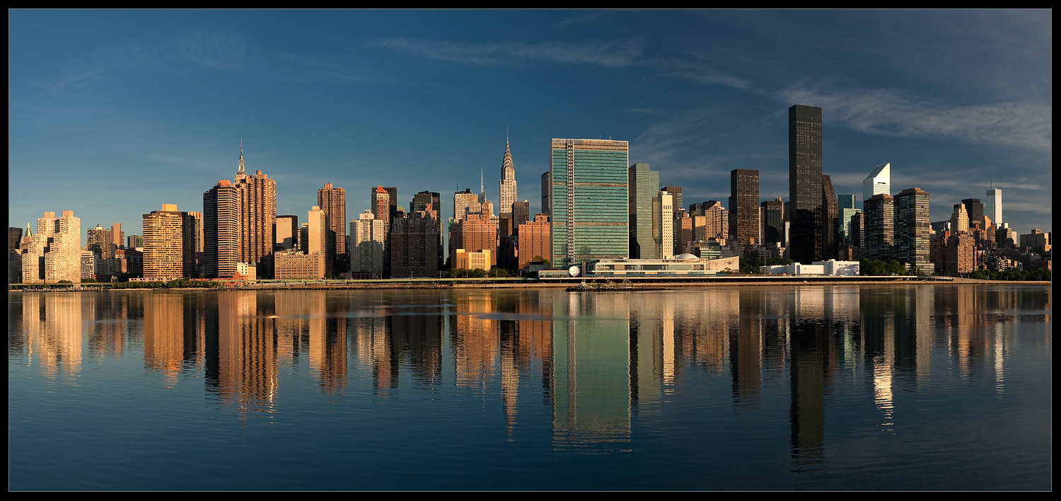 Reflections of Manhattan