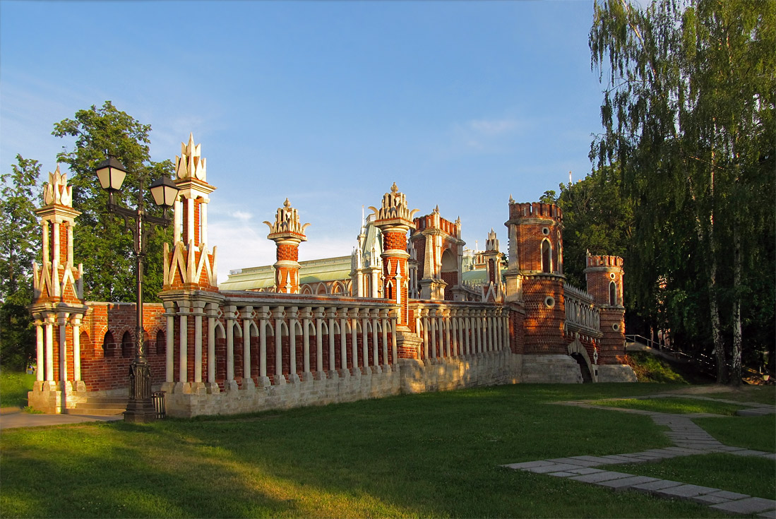 Figured Brücke Tsaritsyno