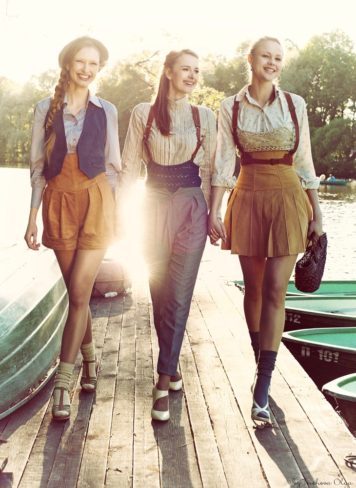 Die Sammlung von Kleidung