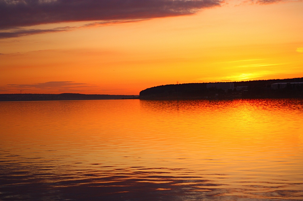 Rotes Licht weht Sommer