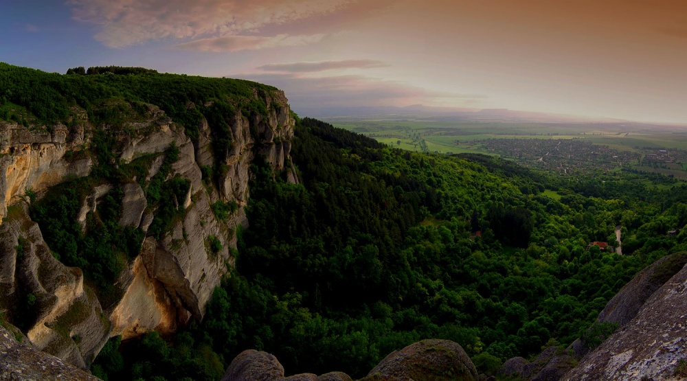 Sonnenuntergang über Madara