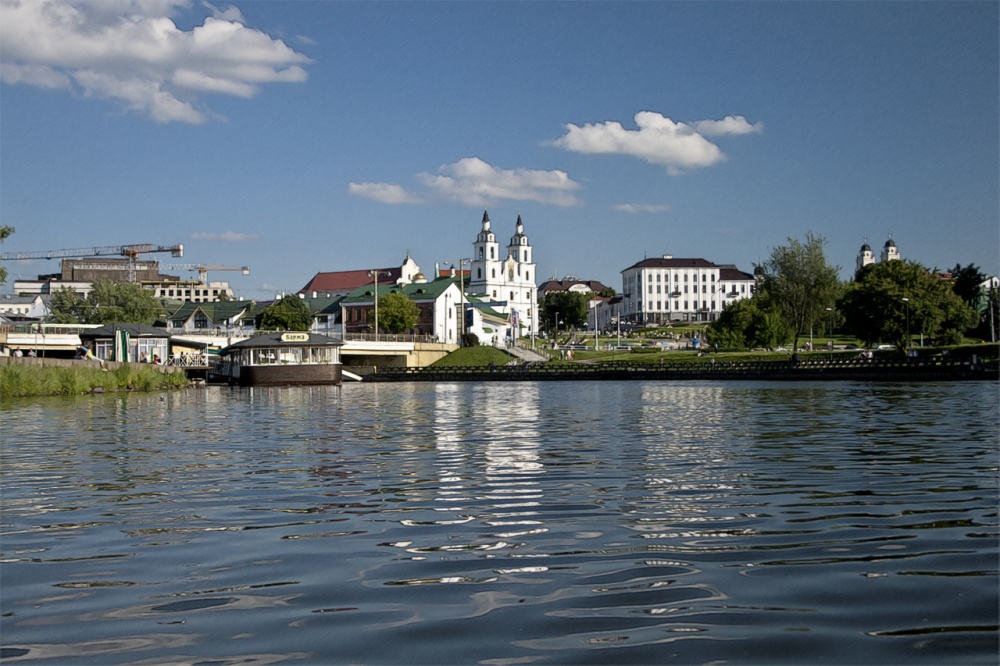 Eine Fahrt auf einem Katamaran