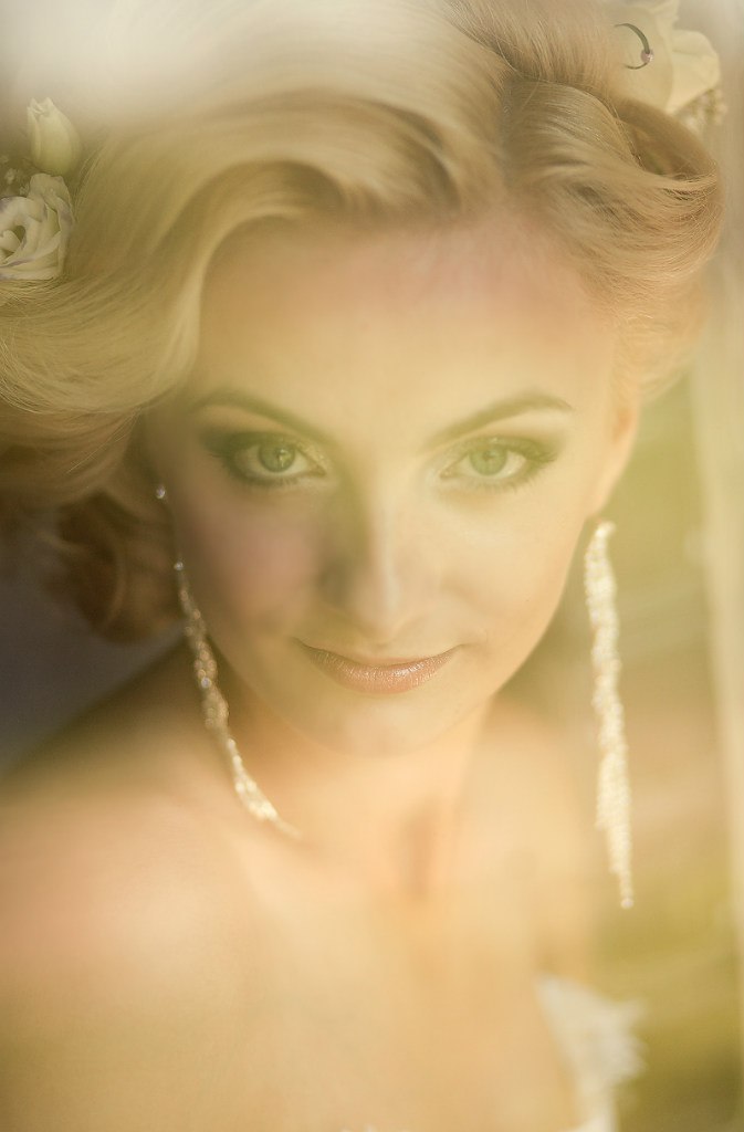 Die Liebe in ihren Augen verrückt