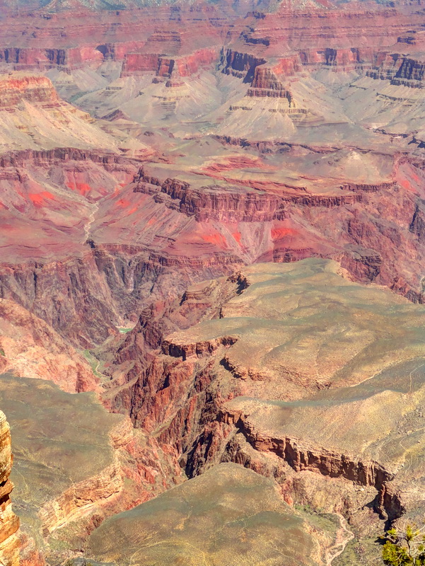 wo der Fluss, der Colorado River ...