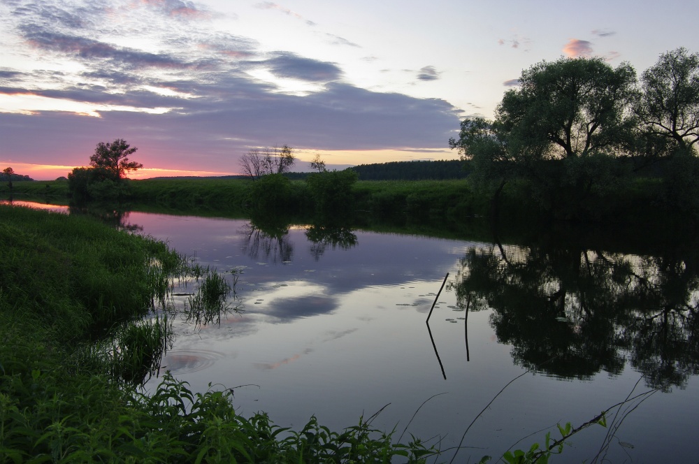 Protva. Der Beginn des Sommers.