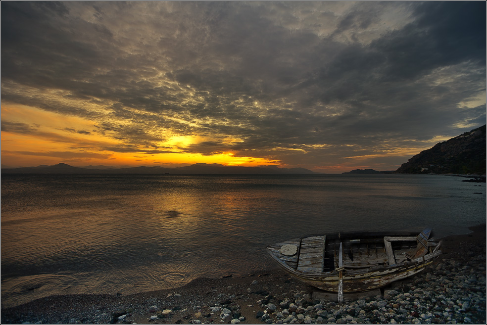 Griechischen Sonnenuntergänge .......
