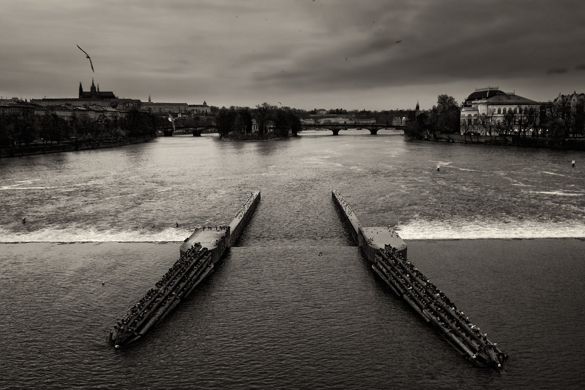 Über den Abend und den Wind