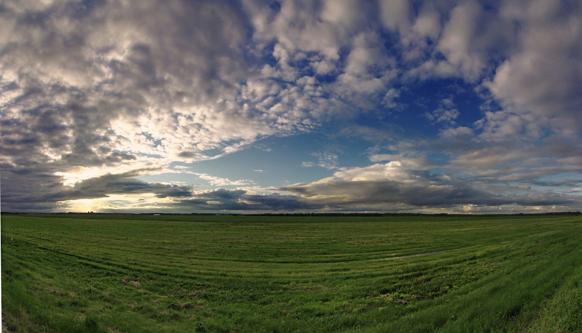 Panorama des Tages des scheidenden