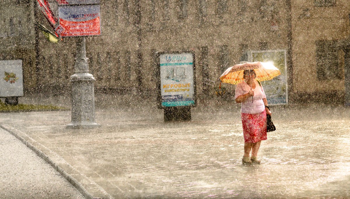 Minsk. Sonne Regen ...