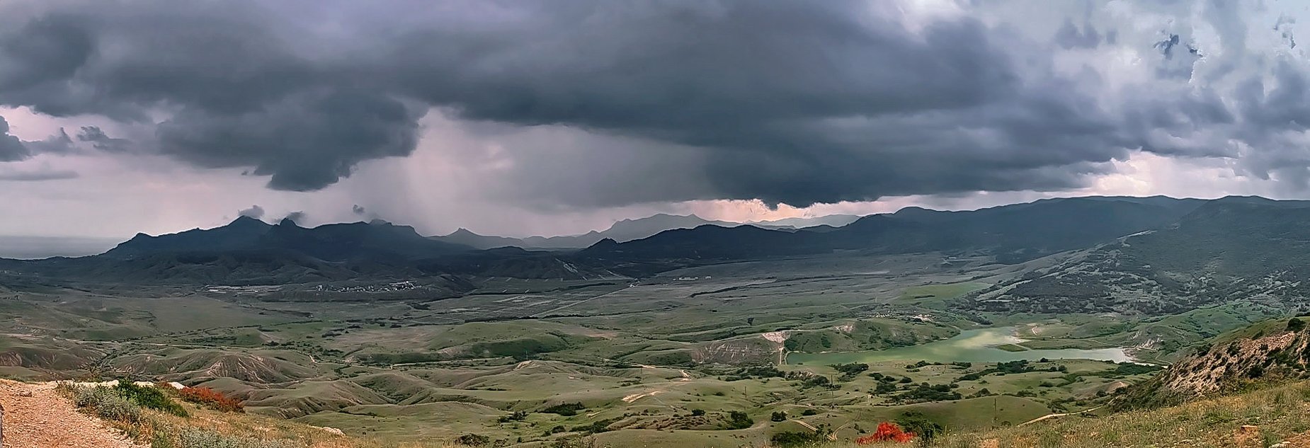 Oberhalb Kara Dagh Sturm ...