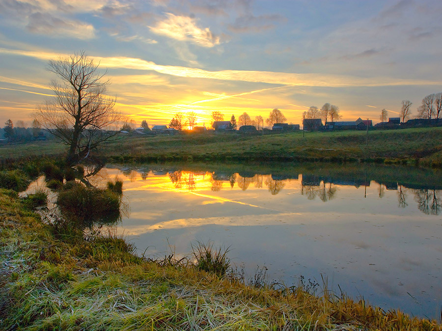 Ein grumantskih dämmert ... Herbst ...