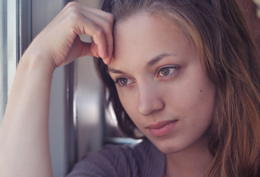 Tränen zurückhalten