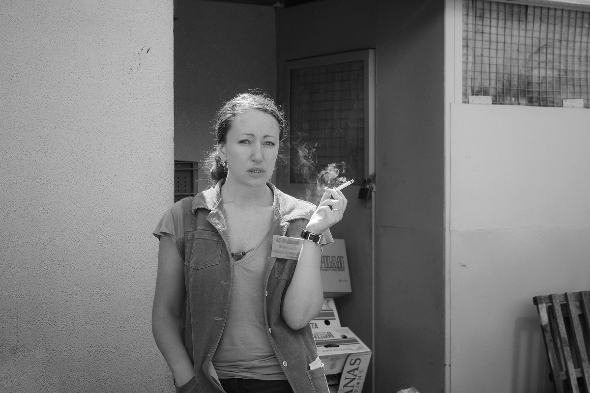 портрет Работника "Продмага" Светланы