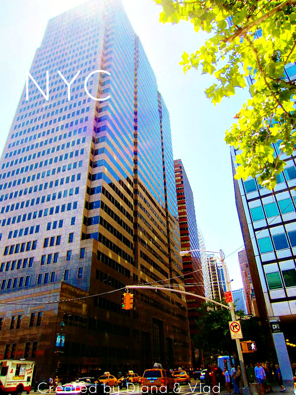 Skyscraper auf Blueberry Street.