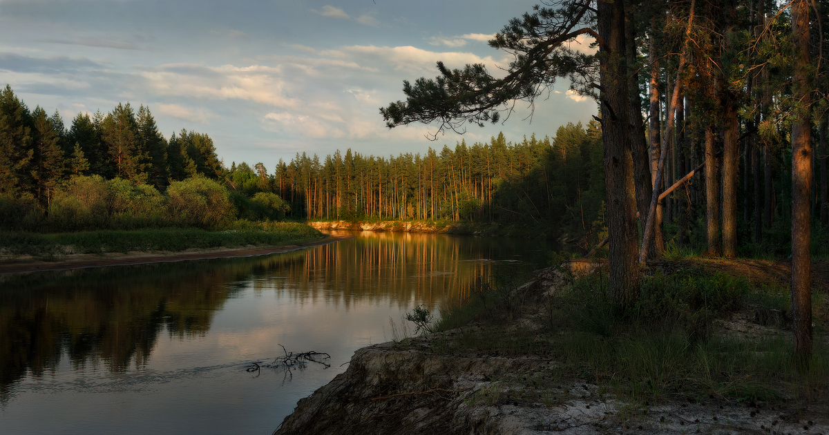 Der sterbende Sonnenuntergang