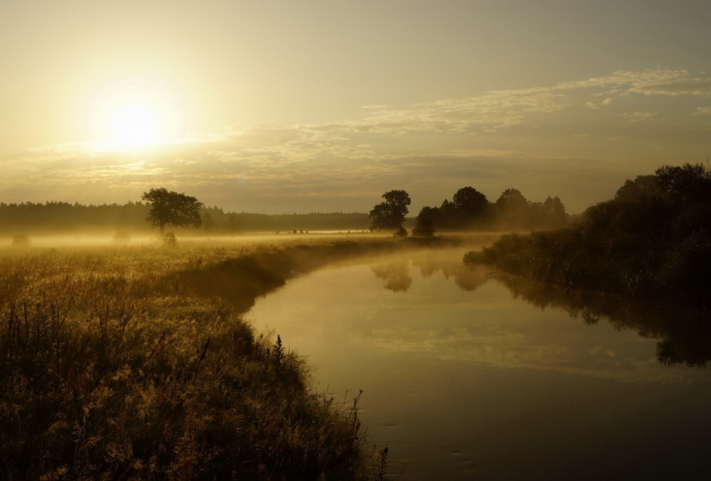 Dämmerung über die Memel 2