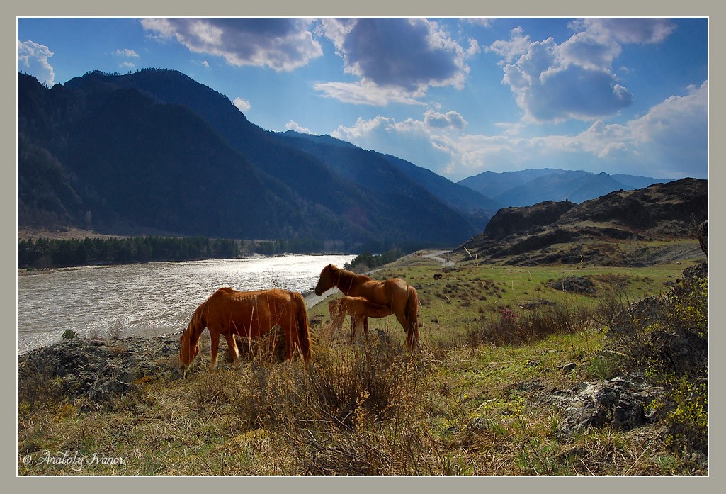 Der warmen Morgensonne auf dem Katun