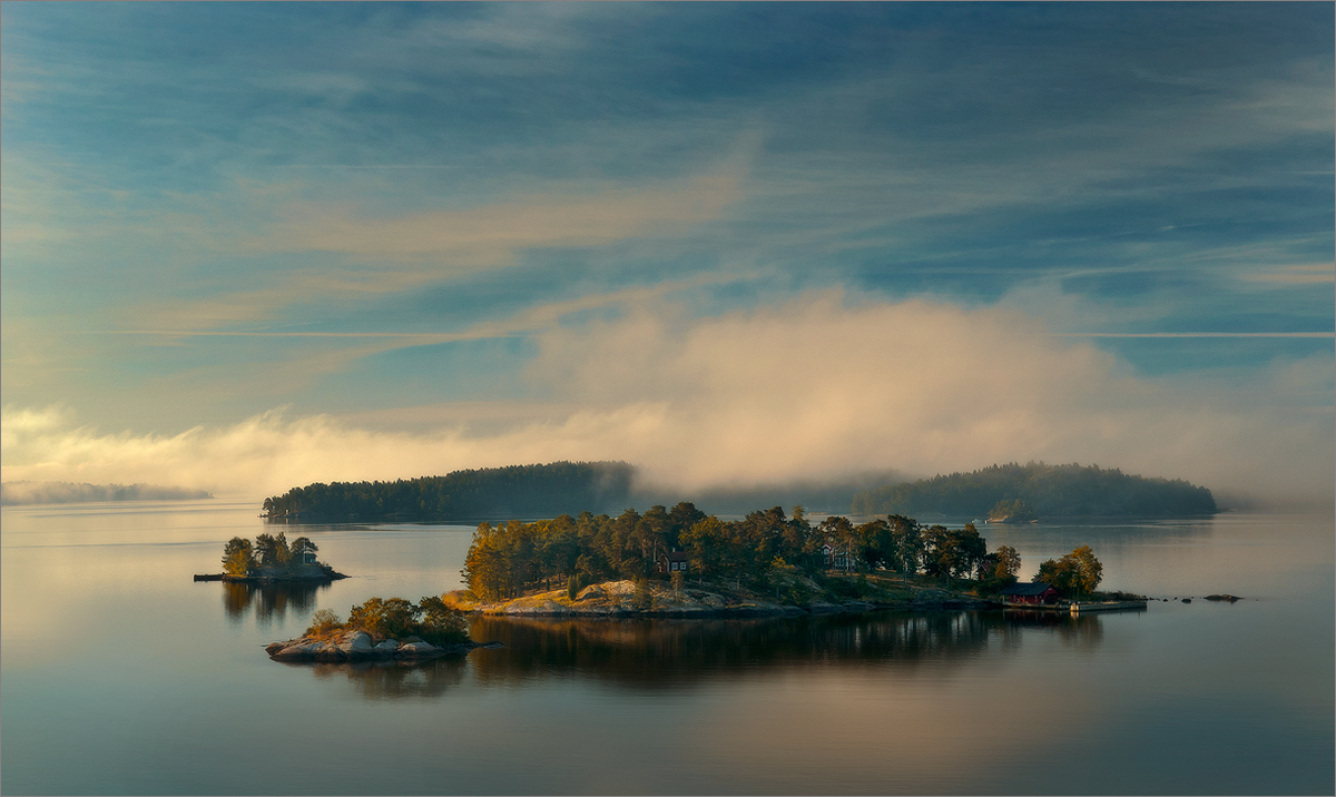An einem sonnigen Morgen