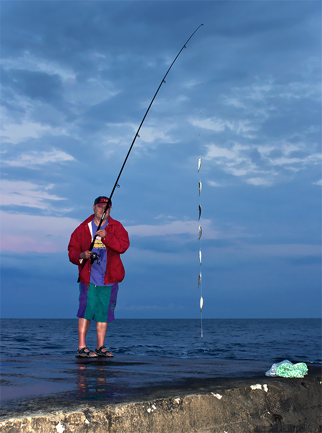 Und hier ist ein Fisch!