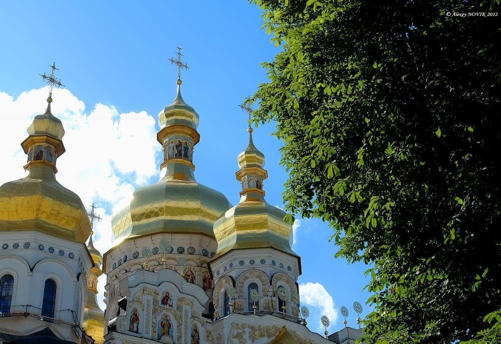 Киевские прогулки. золотые купола