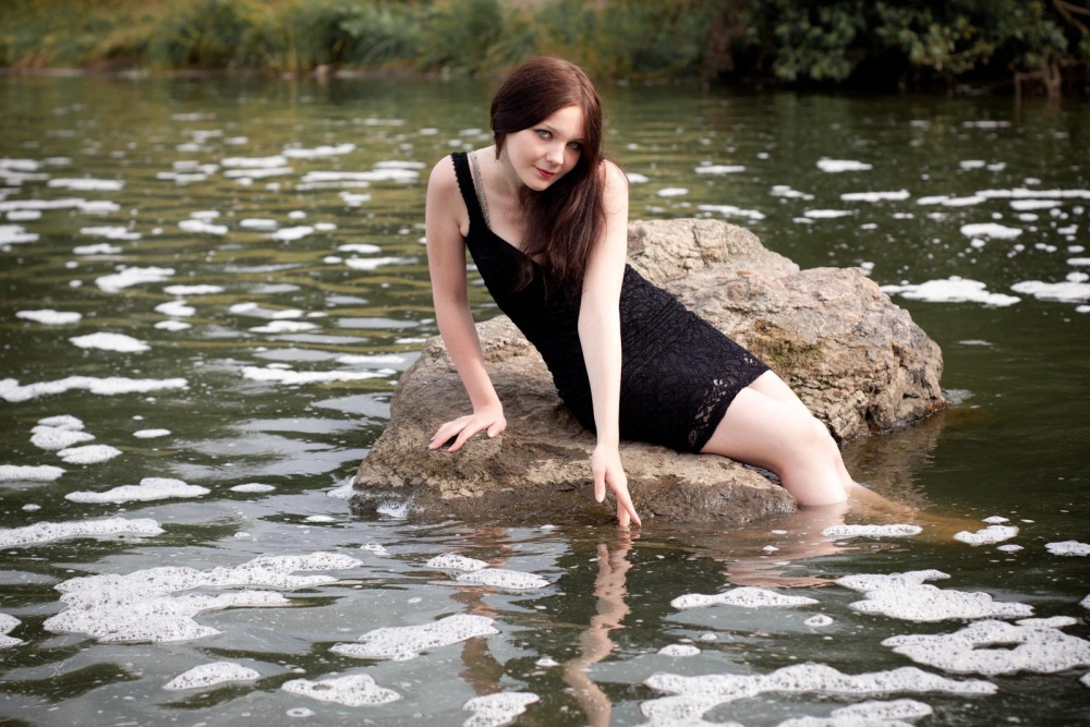 Portrait des Wassers