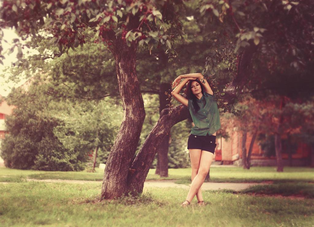 Vika in voller Länge