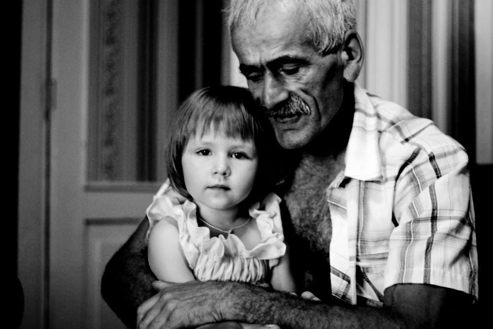 Großvater lieben