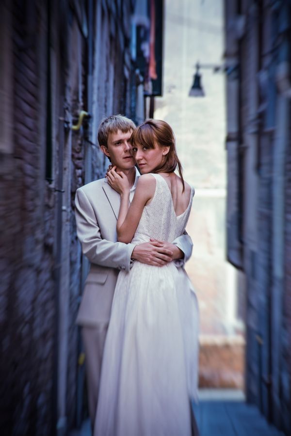 den Straßen von Venedig