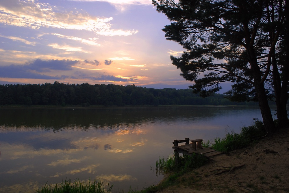 in einer ruhigen Abend