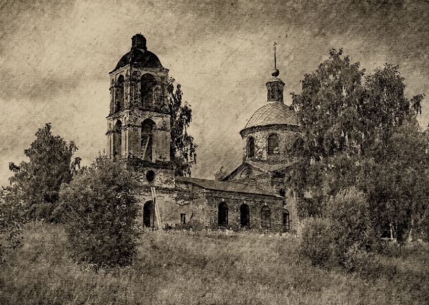 Vepreva Eremitage, die Kirche der Himmelfahrt der Jungfrau Maria