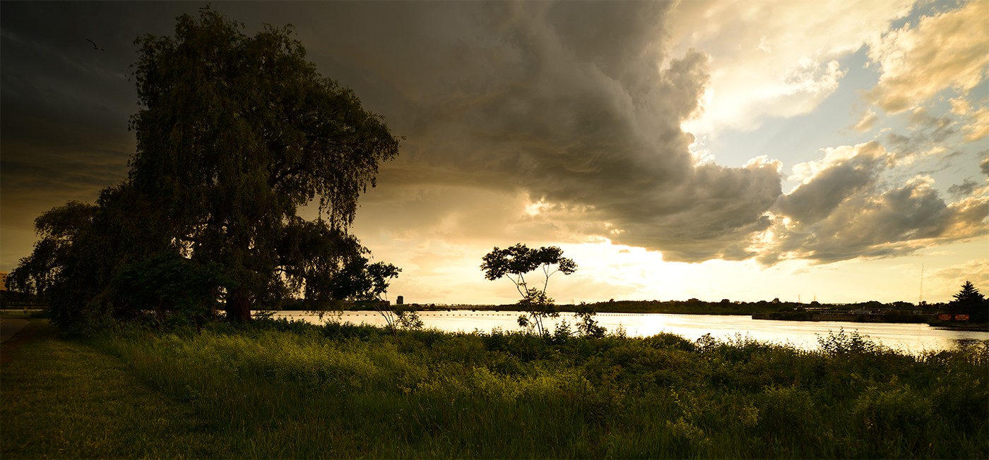 ... Wie üblich, Dämmerung, und jetzt einige Silhouetten