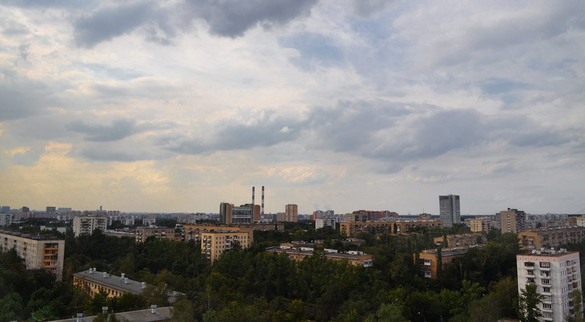 Die Stadtrand von Moskau