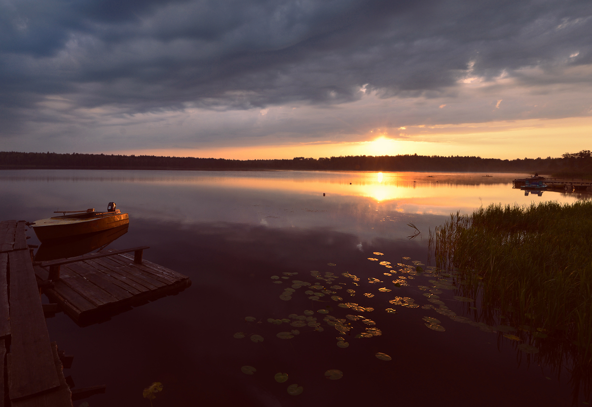 und die Sonne blinzelte ....